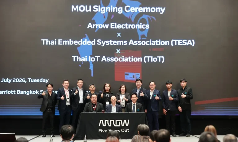 arrow-electronics-forges-strategic-alliances-with-thai-iot-and-embedded-systems-associations-to-propel-thailands-advanced-electronics-sector