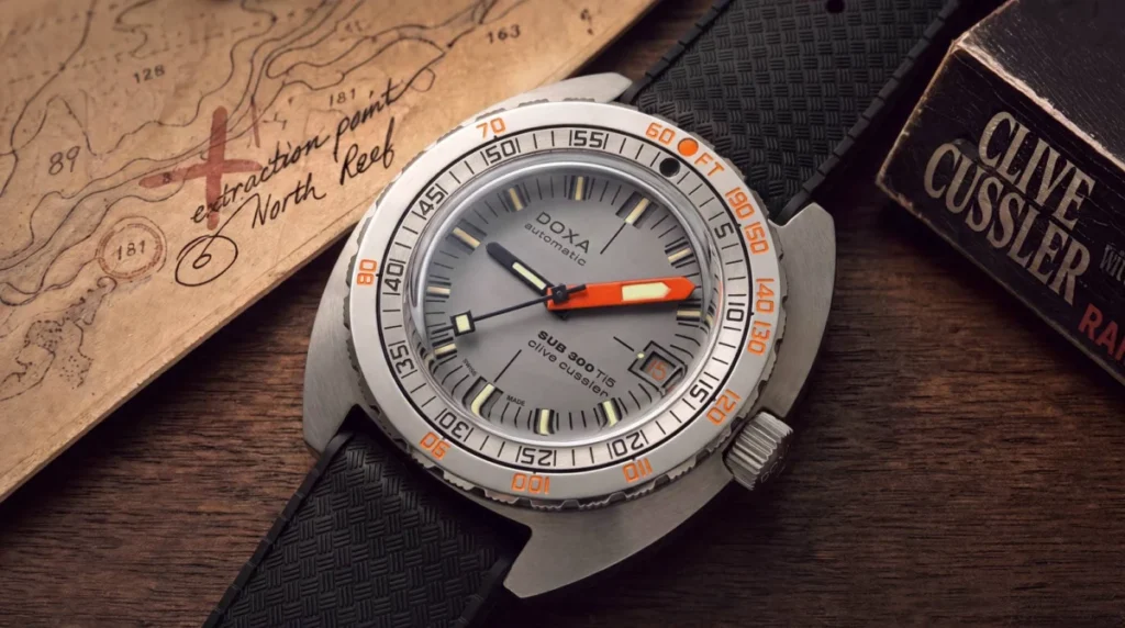 doxa-unveils-limited-edition-sub-300-ti5-clive-cussler-watch-honoring-literary-icon-and-maritime-legacy