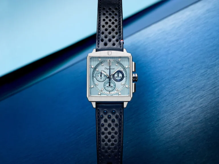 the-depancel-srie-r-chronograph-ice-blue-limited-edition-a-nod-to-automotive-elegance