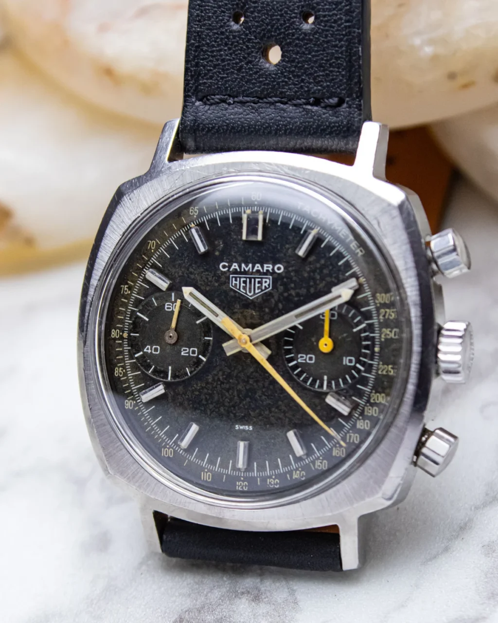 the-enduring-allure-of-the-heuer-camaro-a-tropical-dial-ref-73343nt-and-the-collectors-cycle