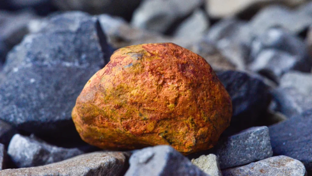 Iron - iron ore.
