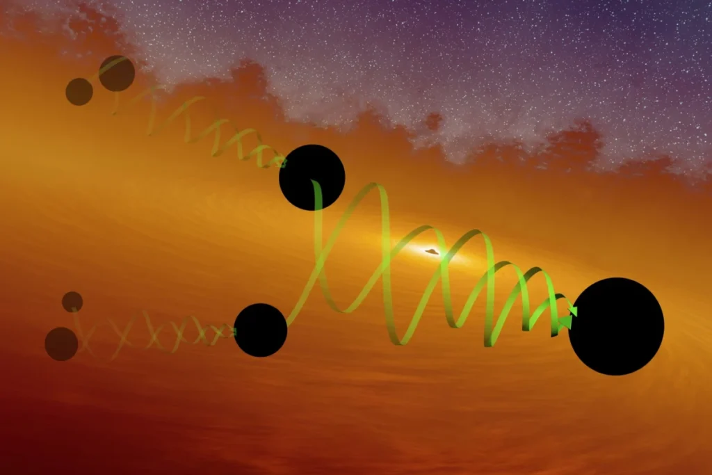 mit-researchers-reveal-hierarchical-merging-as-a-significant-pathway-for-black-hole-formation-through-advanced-gravitational-wave-analysis