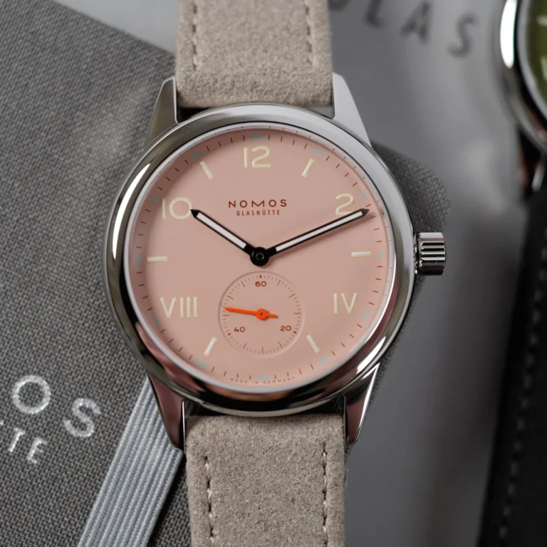 nomos-glashutte-club-campus-full-rose-and-all-olive-editions-a-bold-embrace-of-color-and-mechanical-excellence