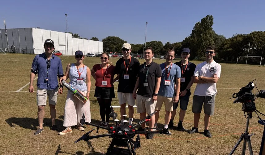 student-developed-radar-retroreflector-technology-successfully-tested-by-esa-drone-above-estec