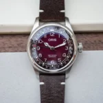 oris-big-crown-pointer-date-x-cervo-volante-burgundy-dial-edition-embodies-heritage-and-sustainability