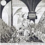 Ticket for George III coronation 1761.