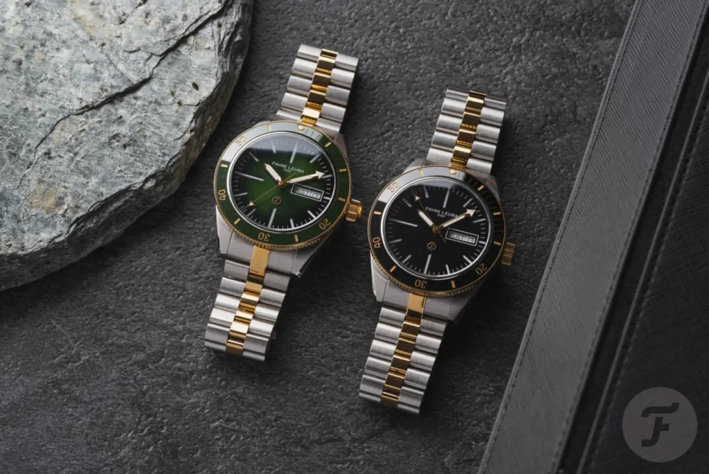 the-favre-leuba-deep-raider-day-date-two-tone-edition-a-fusion-of-sporty-chic-and-accessible-luxury
