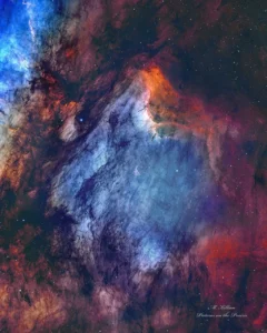 the-pelican-nebula-a-cosmic-crucible-of-stellar-birth-and-transformation