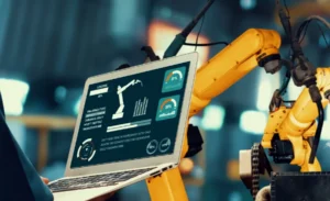 Smart industry robot arms modernization for innovative factory technology