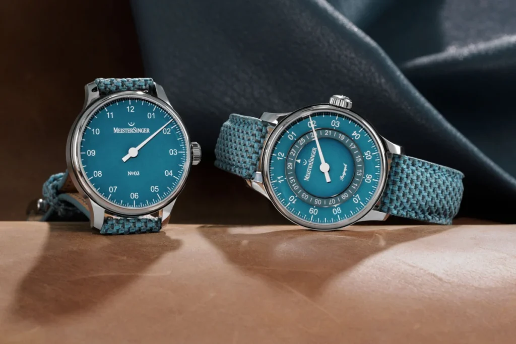 meistersinger-unveils-limited-edition-no03-and-perigraph-with-striking-turquoise-dials