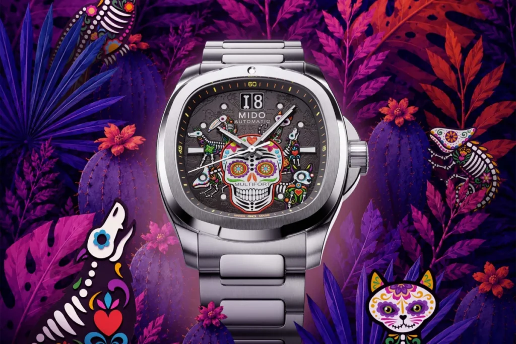 mido-multifort-tv-big-date-dia-de-los-muertos-alebrijes-a-vibrant-fusion-of-timekeeping-and-mexican-folk-art