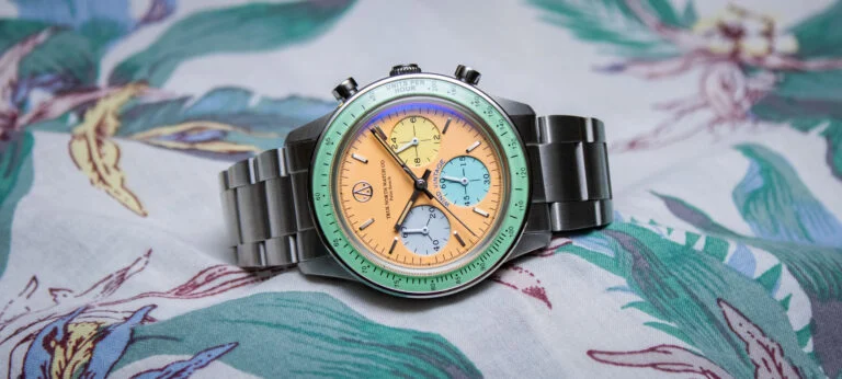 the-wind-vintage-x-true-north-vintage-rally-timer-iv-dreamsicle-watch-a-playful-homage-to-a-classic